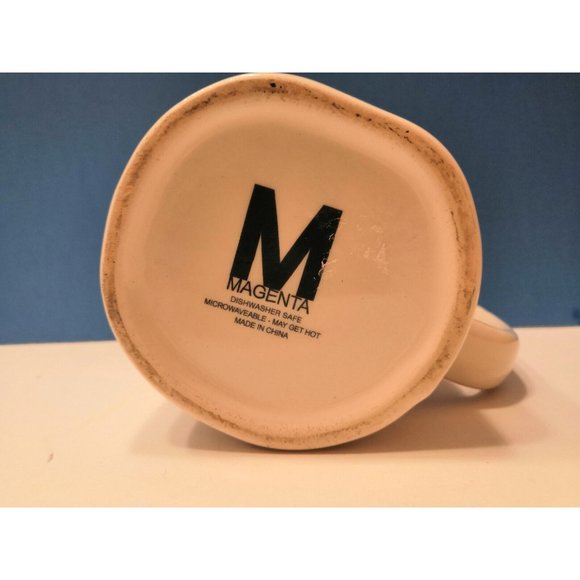 Magenta SELFIE Mug M Stamp Rae Dunn Coffee Cup - Picture 3 of 3